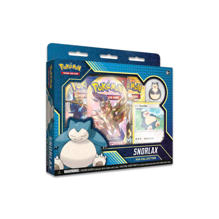 Pokemon Snorlax Pin Collection – The Sword & Board