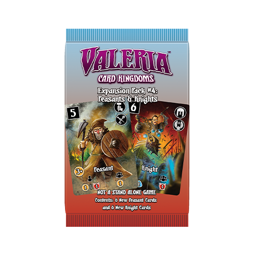 Valeria: Card Kingdoms Expansion Pack #4 Peasants & Knights