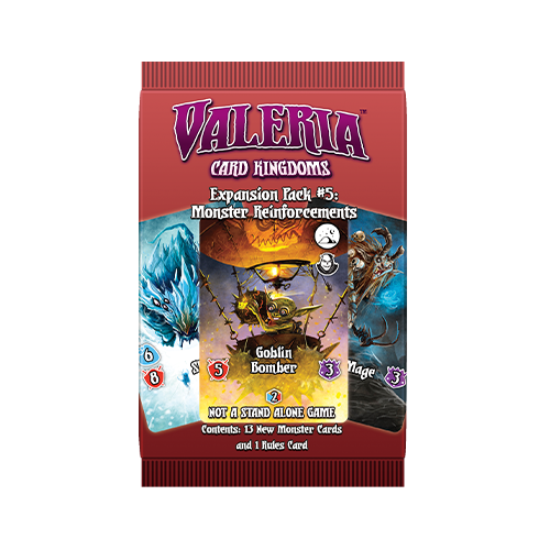 Valeria: Card Kingdoms Expansion Pack #5 Monster Reinforcements