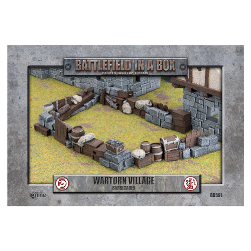 Battlefield in a Box: Wartorn Village - Barricades