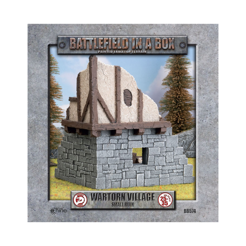 Battlefield in a Box: Wartorn Village - Small Ruin